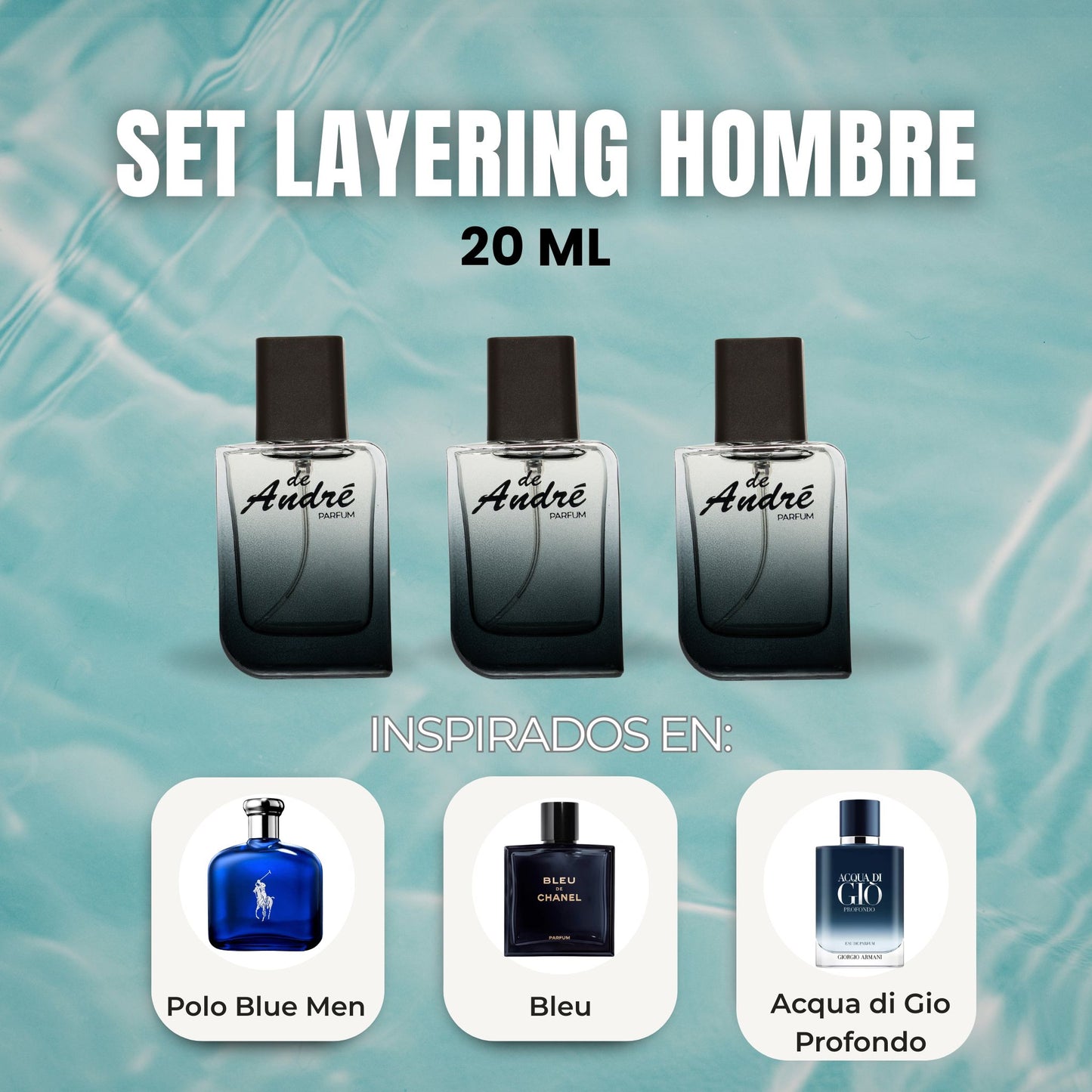 Set Layering Hombre - Ocean CEO