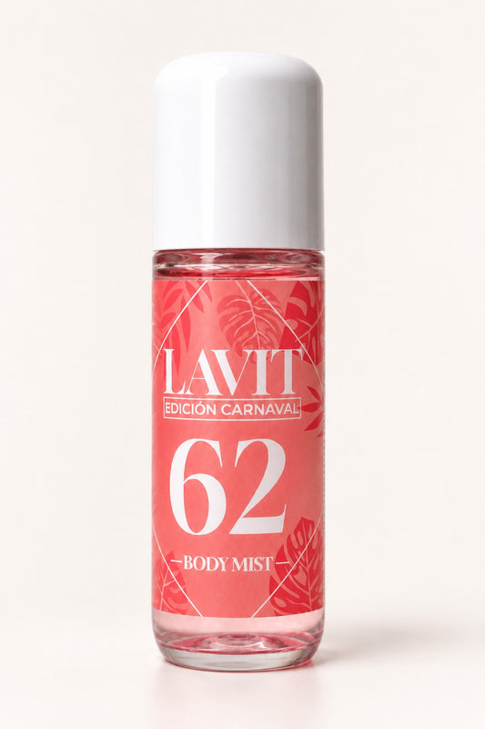 Body Mist Lavit 62 - Inspirada en Cheirosa 62