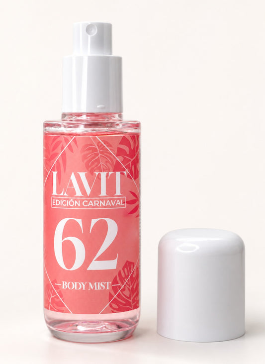 Body Mist Lavit 62 - Inspirada en Cheirosa 62